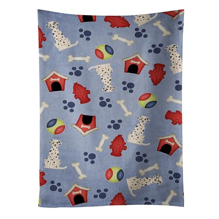 Carolines Treasures Dog House Collection Dalmatian Kitchen Towel BB2710KTWL